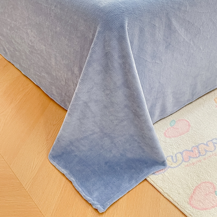 91家纺网 家纺一手货源 找家纺 喜梦缘-2025新款大版卡通牛奶绒四件套 萌萌兔