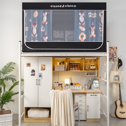 91家纺网 家纺一手货源 找家纺 （总）新太阳蚊帐 2025新款卡通学生遮光床帘