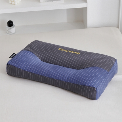 91家纺网 家纺一手货源 找家纺 （总）织布人 2024新款荞麦枕全棉砂洗立体分区荞麦枕颈椎枕纯植物草本枕头枕芯