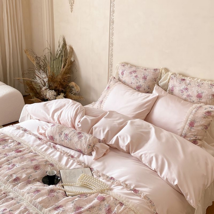 91家纺网 家纺一手货源 找家纺 （总）星野家居 2024秋冬新品棉双股澳棉四件套-布拉格