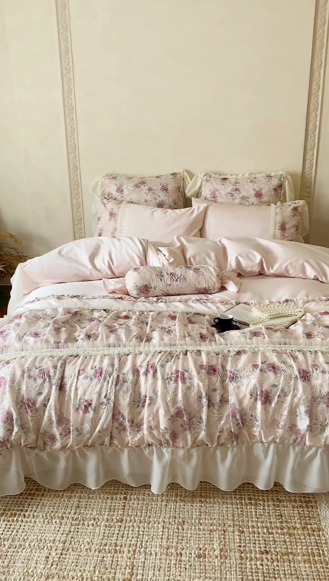 91家纺网 家纺一手货源 找家纺 （总）星野家居 2024秋冬新品棉双股澳棉四件套-布拉格