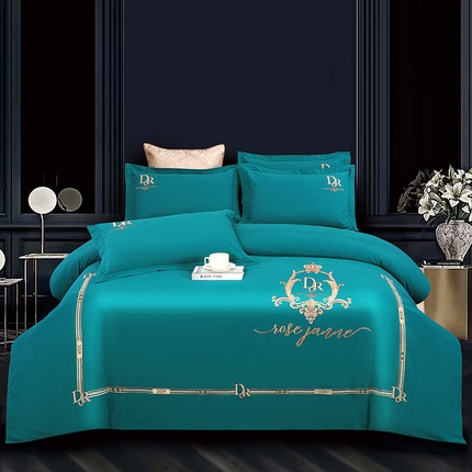 91家纺网 家纺一手货源 找家纺 （总）2026秋冬新品全棉磨毛刺绣120支四件套系列-圣格尔