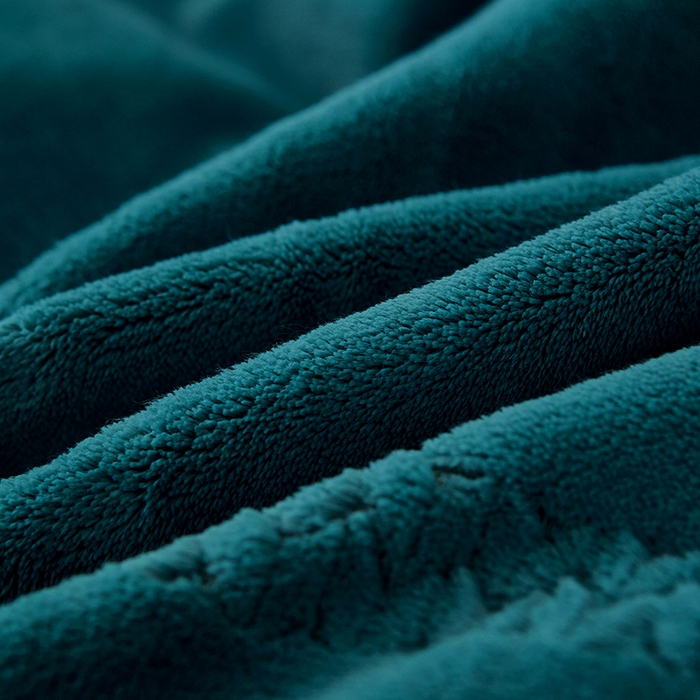 91家纺网 家纺一手货源 找家纺 绣女坊 2024新款雕花绒-大麦四件套 大麦-蓝