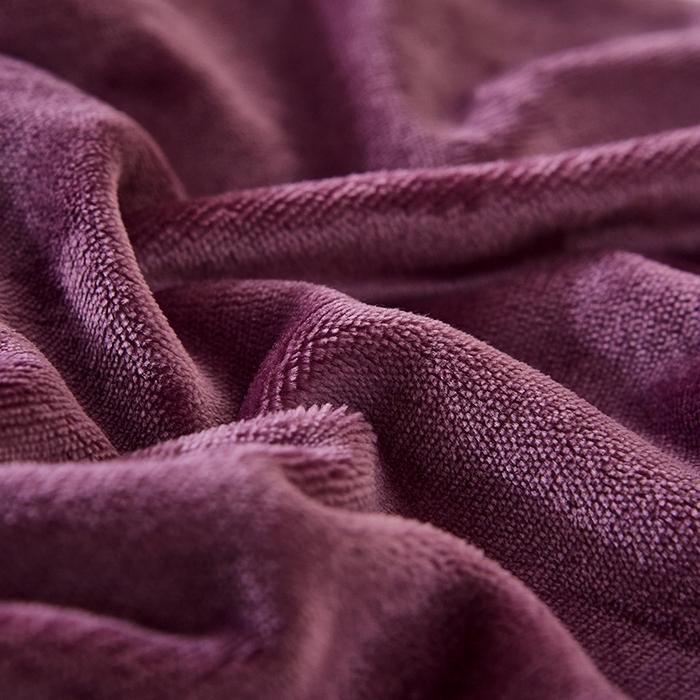 91家纺网 家纺一手货源 找家纺 绣女坊 2024新款牛奶绒220克-单被套 单被套-深紫