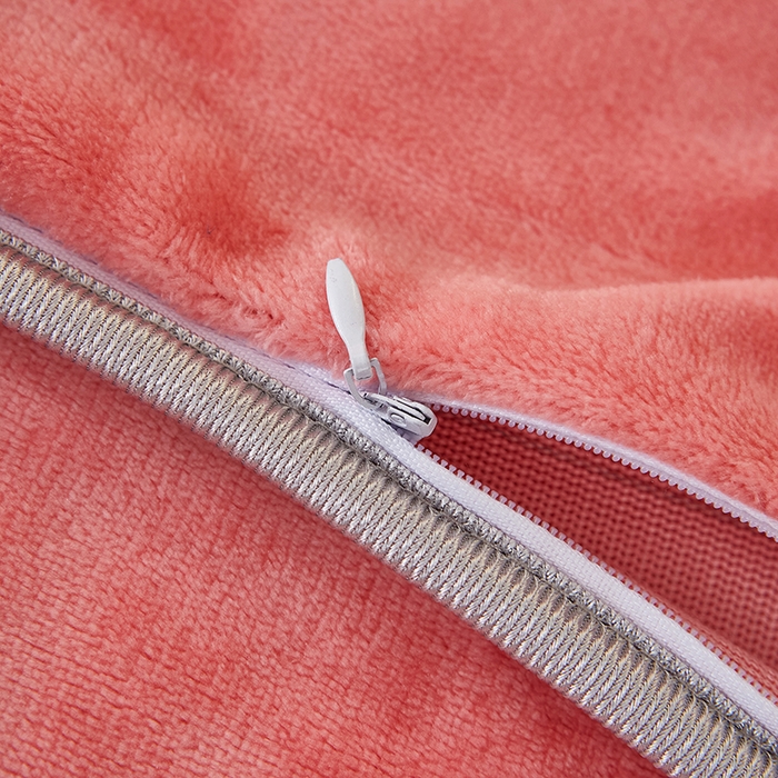 91家纺网 家纺一手货源 找家纺 绣女坊 2024新款牛奶绒220克-单被套 单被套-粉色