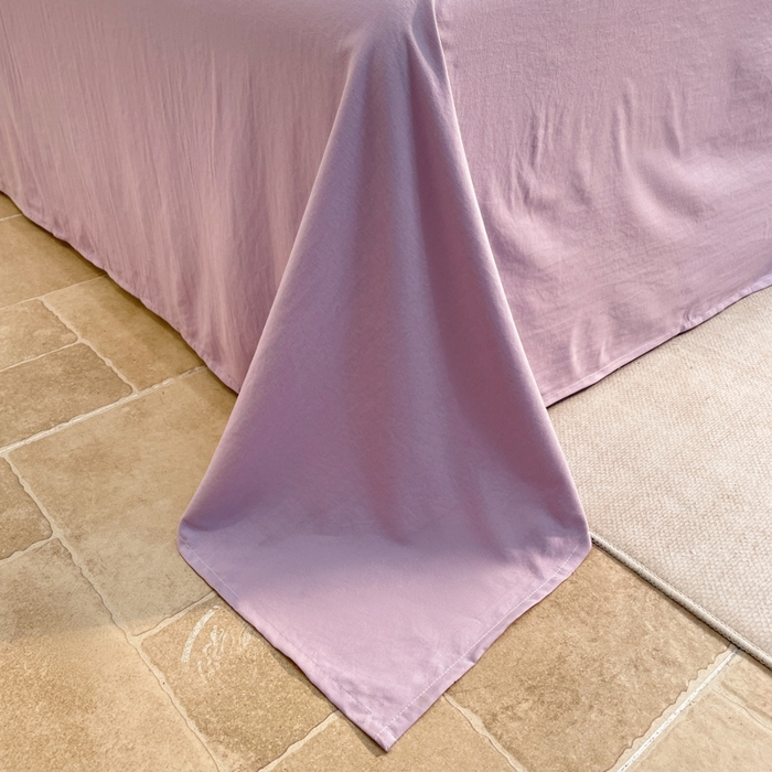 91家纺网 家纺一手货源 找家纺 葡萄家 2024新款毛巾绣水洗云朵棉萌系小怪兽四件套 小怪兽-香芋紫