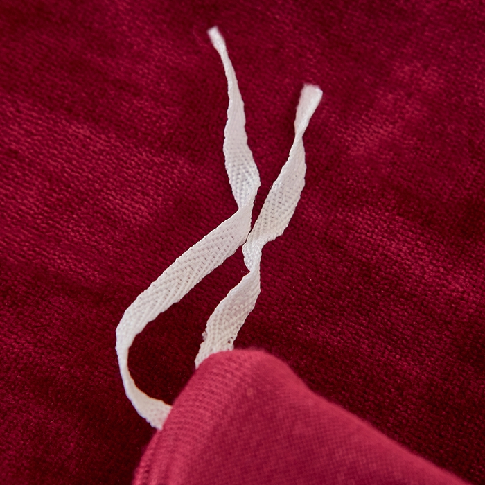 91家纺网 家纺一手货源 找家纺 绣女坊 2024新款牛奶绒220克-单被套 单被套-酒红色