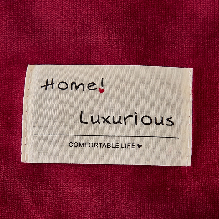 91家纺网 家纺一手货源 找家纺 绣女坊 2024新款牛奶绒220克-单被套 单被套-酒红色