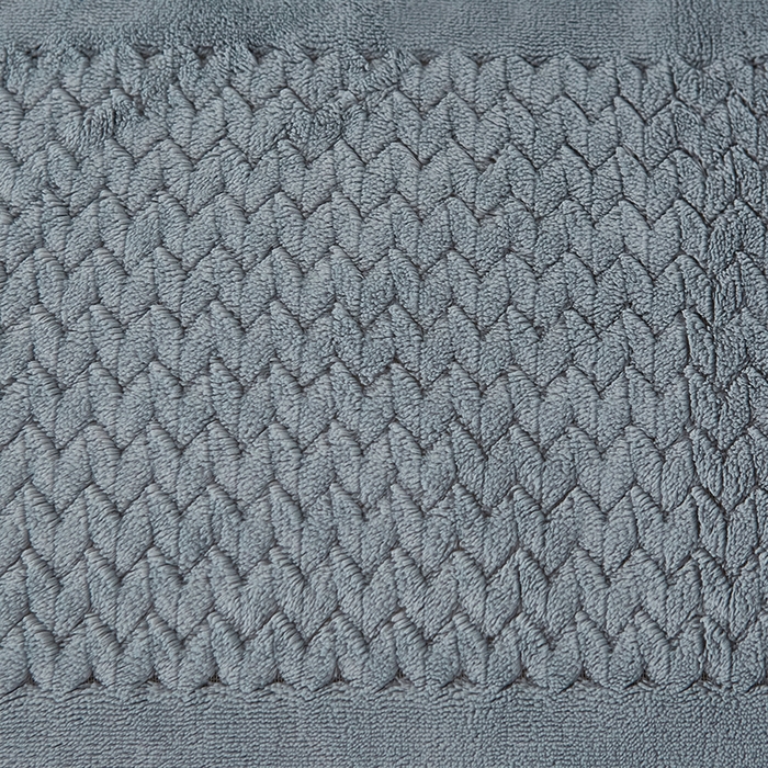 91家纺网 家纺一手货源 找家纺 绣女坊 2024新款雕花绒-大麦四件套 大麦-灰色