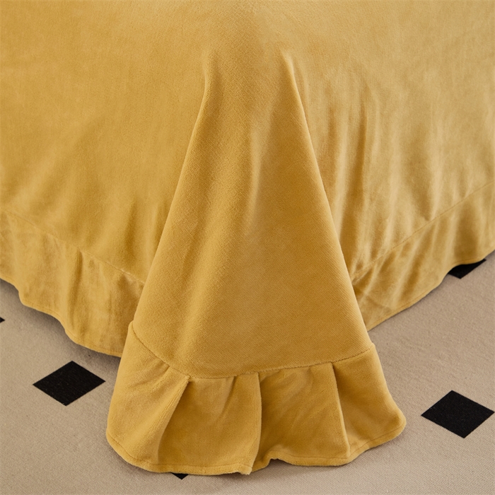 91家纺网 家纺一手货源 找家纺 优姿家纺 2025新款加厚全消光牛奶绒印花四件套 田园生活