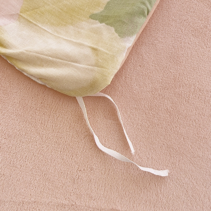 91家纺网 家纺一手货源 找家纺 2024新款全棉加牛奶绒四件套单被套系列-单被套 恋恋花语