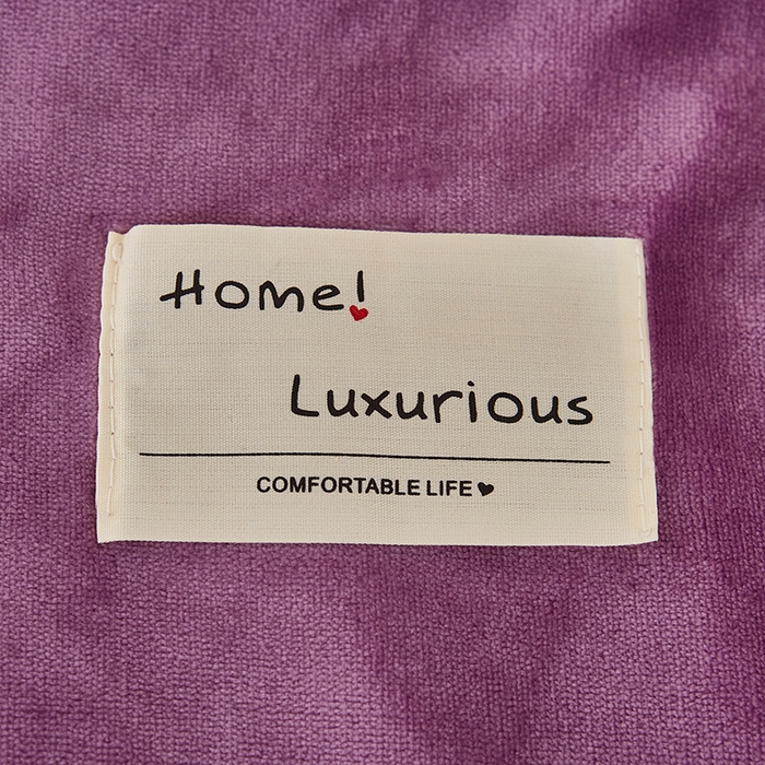 91家纺网 家纺一手货源 找家纺 绣女坊 2024新款牛奶绒220克-单被套 单被套紫色