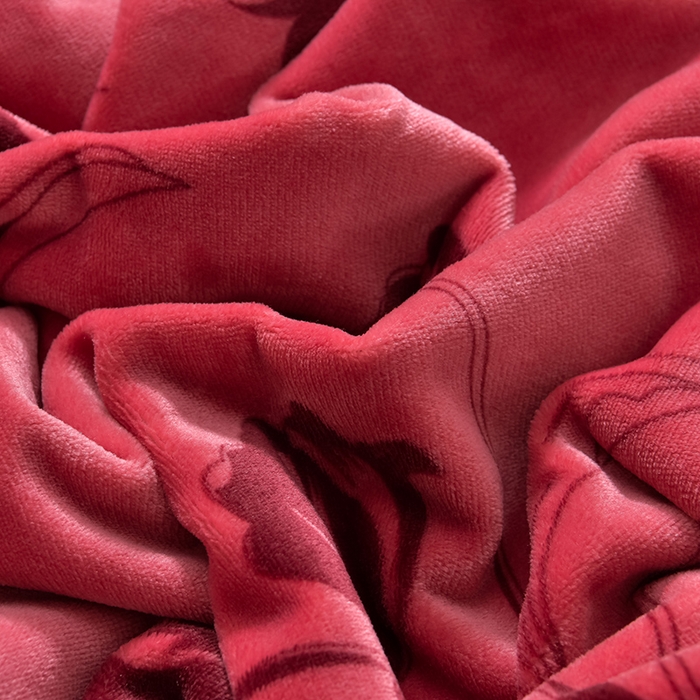 91家纺网 家纺一手货源 找家纺 妮恒美 2024新款韩版牛奶绒四件套 欢颜