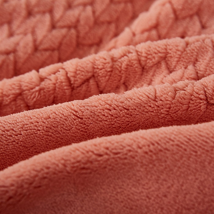 91家纺网 家纺一手货源 找家纺 绣女坊 2024新款雕花绒-大麦四件套 大麦-桔色