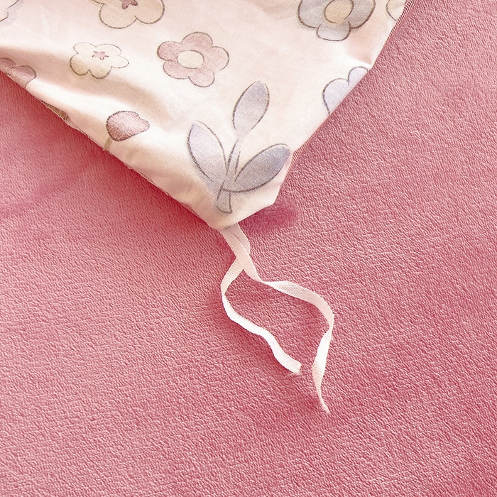 91家纺网 家纺一手货源 找家纺 2024新款全棉加牛奶绒四件套单被套系列-单被套 花语小兔