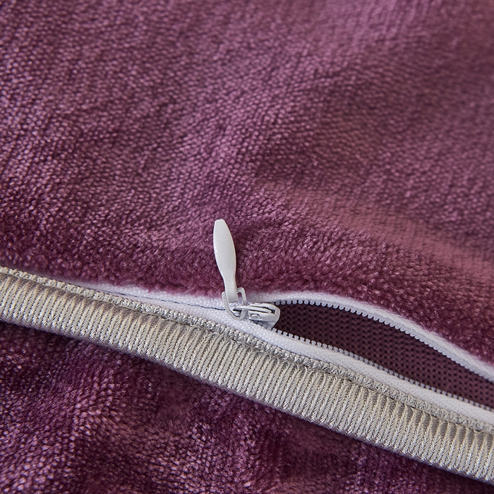 91家纺网 家纺一手货源 找家纺 绣女坊 2024新款牛奶绒220克-单被套 单被套-深紫