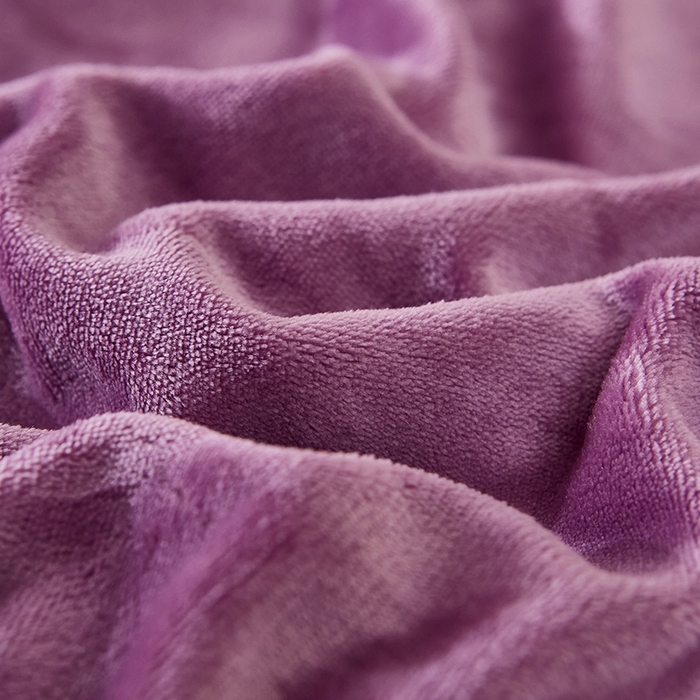 91家纺网 家纺一手货源 找家纺 绣女坊 2024新款牛奶绒220克-单被套 单被套紫色