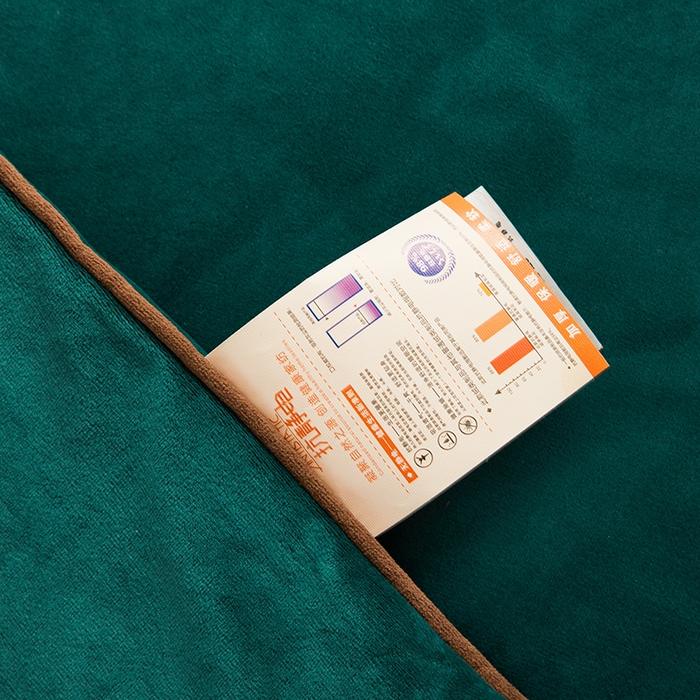 91家纺网 家纺一手货源 找家纺 绣女坊 2024新款高克重宝宝绒四件套 眷恋-绿色