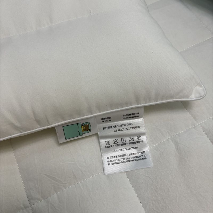 91家纺网 家纺一手货源 找家纺 2024新款A类133x72铂金全棉枕套枕头枕芯七彩童年系列 枕套+枕芯-实拍图 配套儿童枕芯