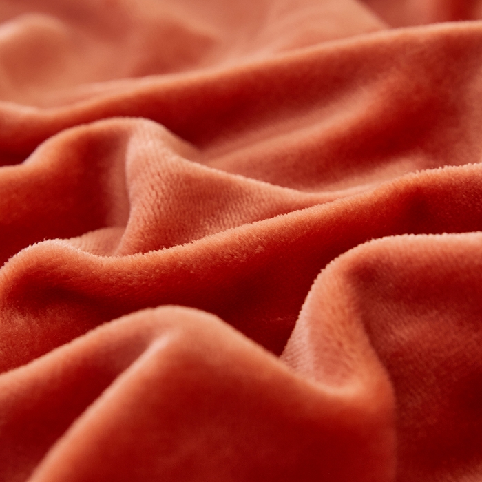 91家纺网 家纺一手货源 找家纺 绣女坊 2024新款牛奶绒220克-单被套 单被套-桔色