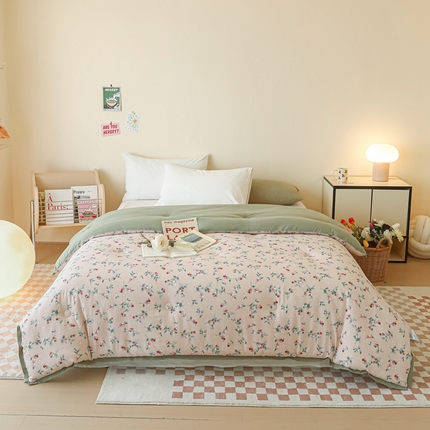 91家纺网 家纺一手货源 找家纺 （总）亿莱鑫 2025新款小竺棉秋冬被