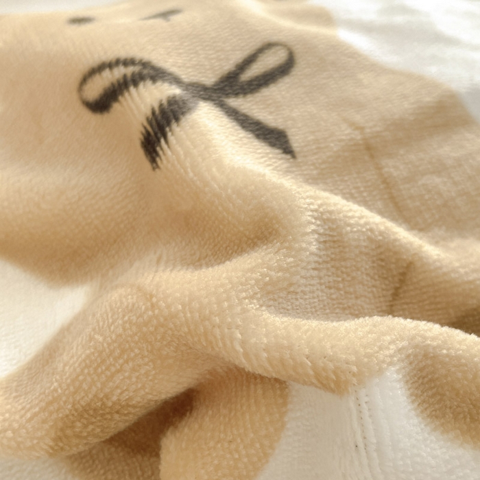 91家纺网 家纺一手货源 找家纺 莱米家纺 2024新款7斤重牛奶绒卡通小版四件套系列 可爱熊仔