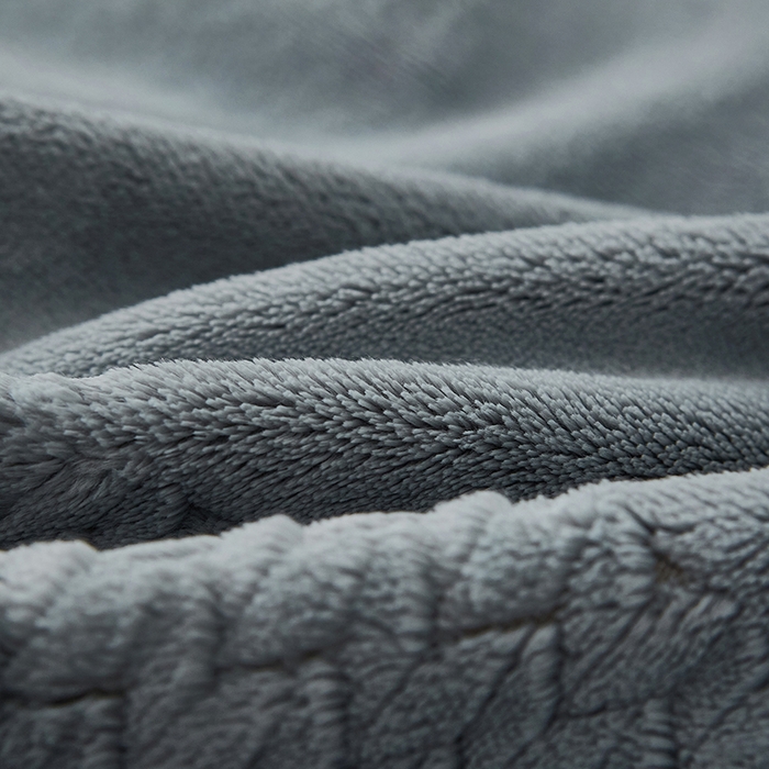 91家纺网 家纺一手货源 找家纺 绣女坊 2024新款雕花绒-大麦四件套 大麦-灰色