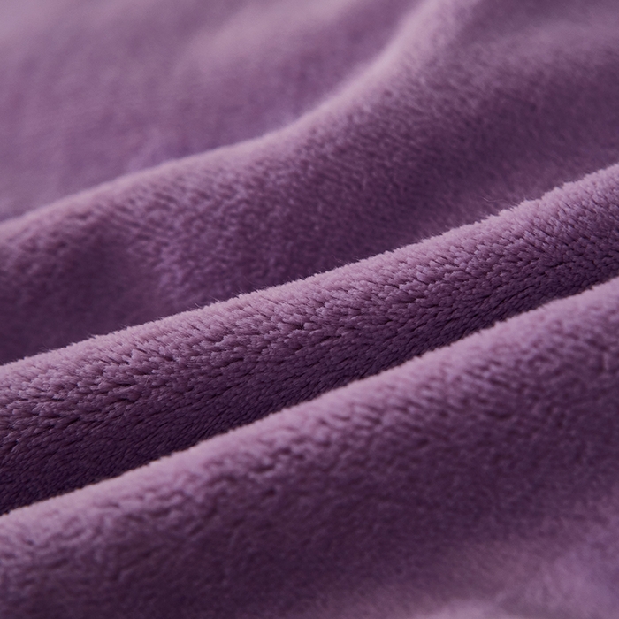 91家纺网 家纺一手货源 找家纺 绣女坊 2024新款雕花绒-大麦四件套 大麦-紫色