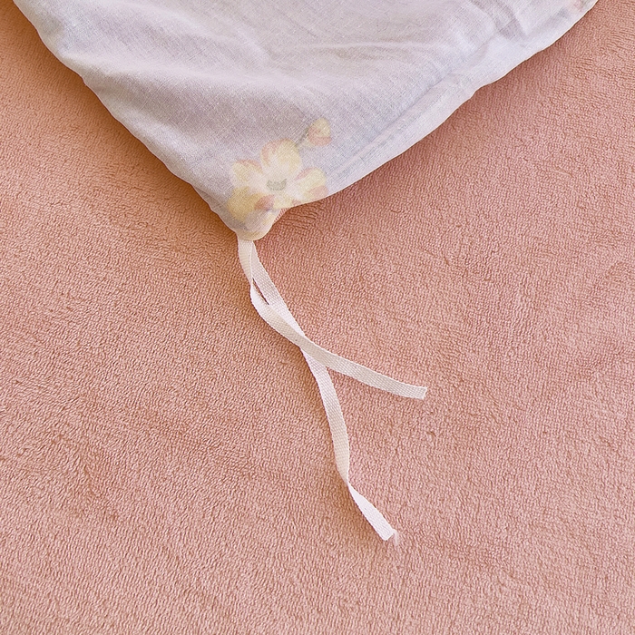 91家纺网 家纺一手货源 找家纺 2024新款全棉加牛奶绒四件套单被套系列-单被套 温婉佳人