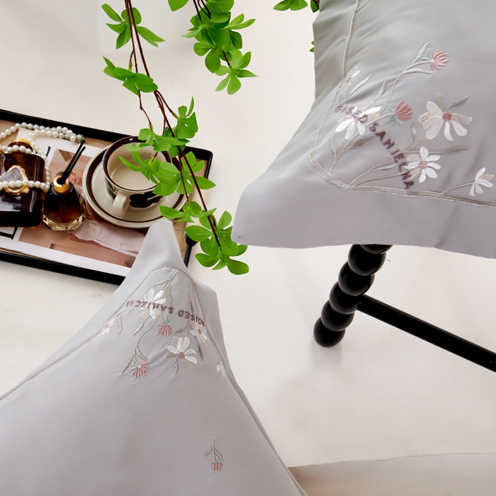 91家纺网 家纺一手货源 找家纺 （总）U品汇 2024新品生态加厚长绒棉纯棉绣花60S全棉磨毛刺绣四件套