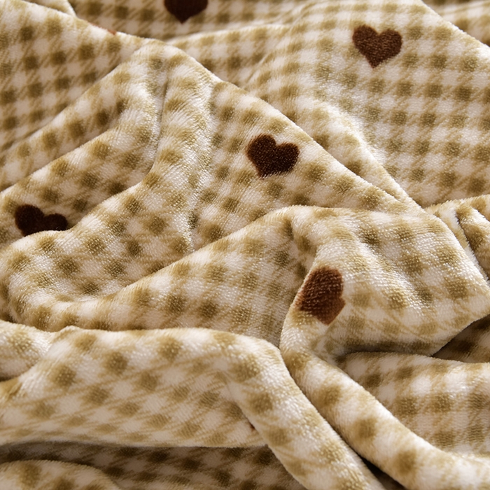 91家纺网 家纺一手货源 找家纺 妮恒美 2024新款韩版牛奶绒四件套 爱的悦动