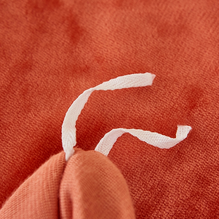 91家纺网 家纺一手货源 找家纺 绣女坊 2024新款牛奶绒220克-单被套 单被套-桔色