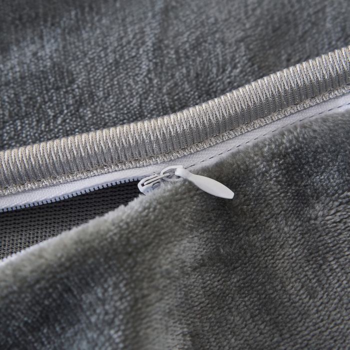 91家纺网 家纺一手货源 找家纺 绣女坊 2024新款牛奶绒220克-单被套 单被套-灰色