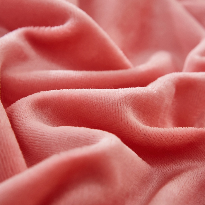 91家纺网 家纺一手货源 找家纺 绣女坊 2024新款牛奶绒220克-单被套 单被套-粉色