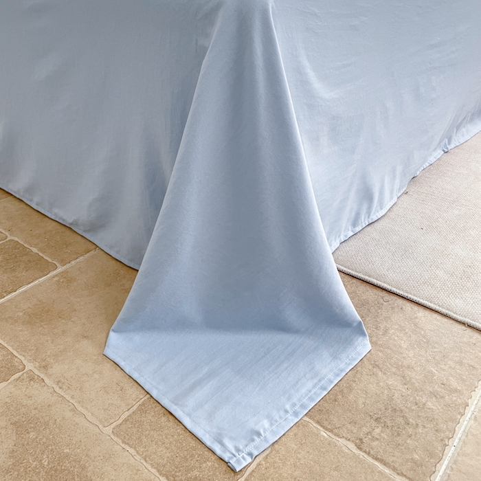 91家纺网 家纺一手货源 找家纺 葡萄家 2024新款毛巾绣水洗云朵棉萌系小怪兽四件套 小怪兽-白蓝