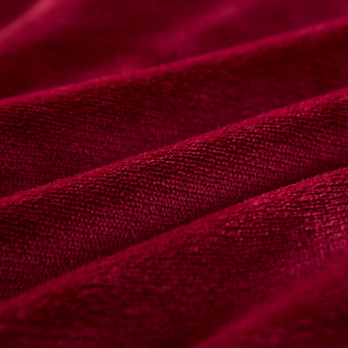 91家纺网 家纺一手货源 找家纺 绣女坊 2024新款牛奶绒220克-单被套 单被套-酒红色