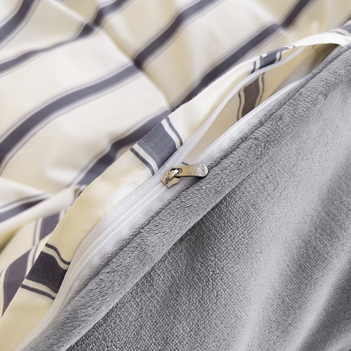 91家纺网 家纺一手货源 找家纺 2024新款全棉加牛奶绒四件套单被套系列-单被套 俏皮猫