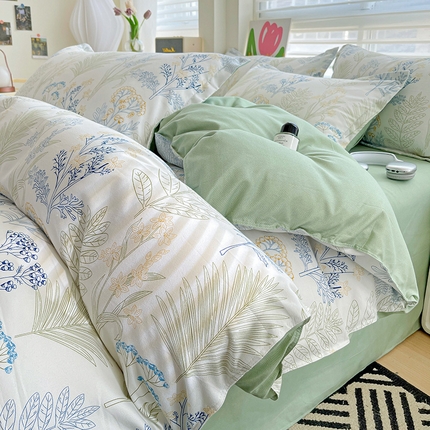 91家纺网 家纺一手货源 找家纺 (总）优逸 2025新款植物羊绒单被套