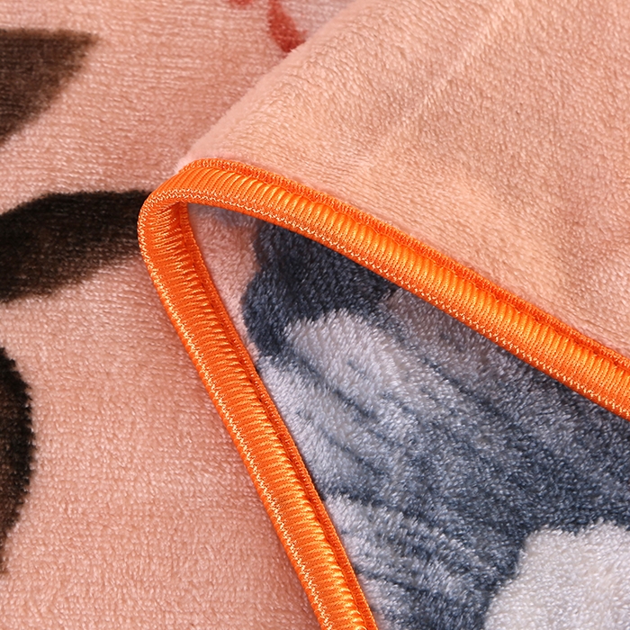 91家纺网 家纺一手货源 找家纺 代芙家纺 7斤重牛奶绒金貂四件套抗静电法莱绒珊瑚绒床裙 国色天香