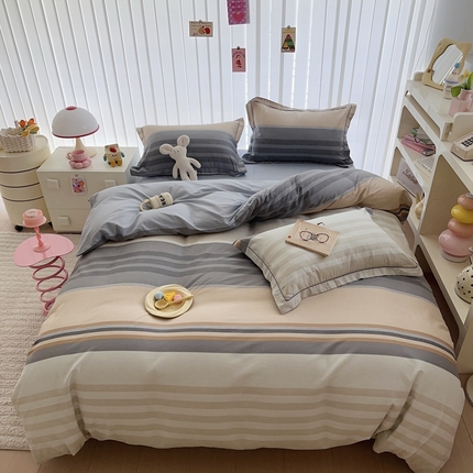 于果 2024新款13070全棉印花四件套 简希