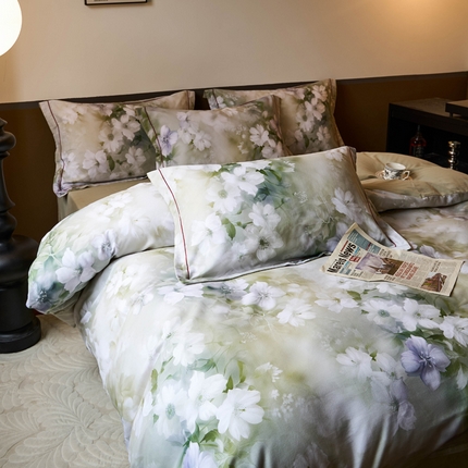 91家纺网 家纺一手货源 找家纺 （总）宜家坊 2024新款全棉数码印花加厚磨毛【提供买家秀】