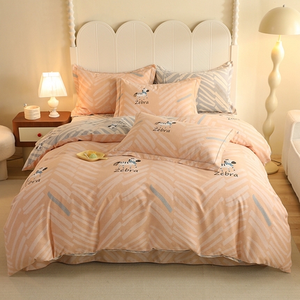 91家纺网 家纺一手货源 找家纺 （总）巧玲珑2025新款AB版铂金生态四件套