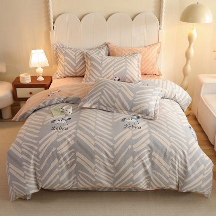 91家纺网 家纺一手货源 找家纺 （总）巧玲珑2025新款AB版铂金生态四件套