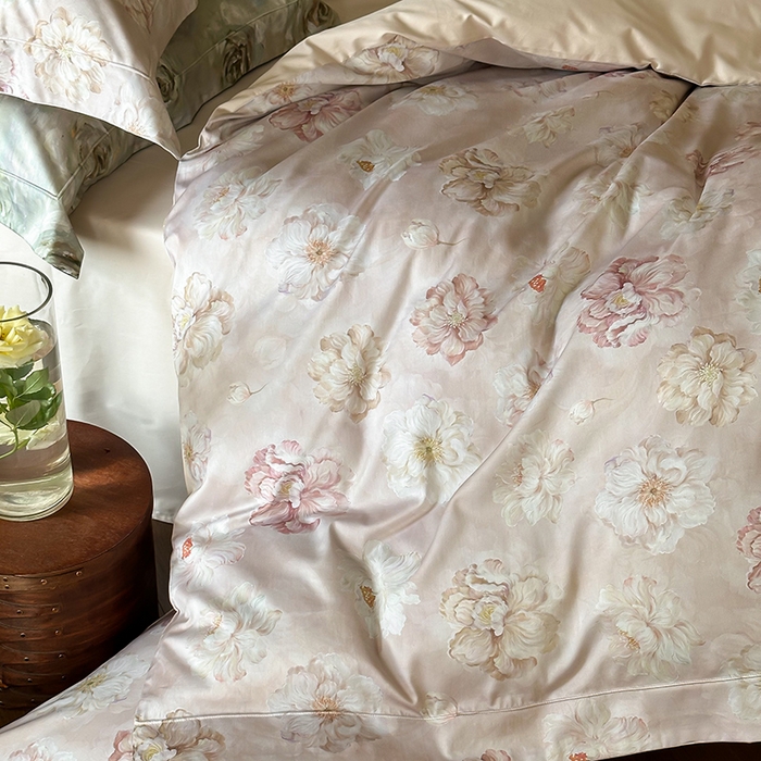 91家纺网 家纺一手货源 找家纺 （总）窝米 2024新款数码印花100支宽边工艺四件套