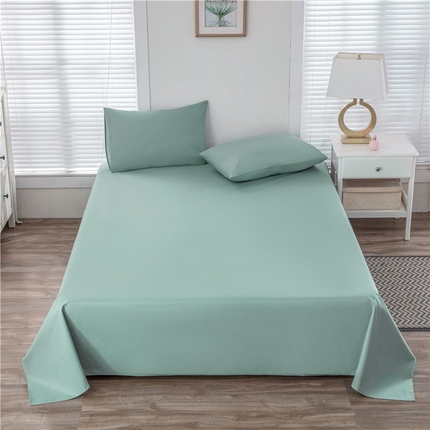 火星时代网供 2024新款跨境外贸TPU防水床单单件儿童老人防失禁隔尿垫纯白色床罩套可水洗机洗 豆绿