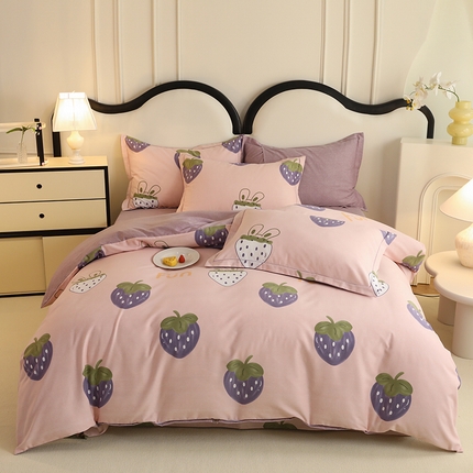 91家纺网 家纺一手货源 找家纺 （总）巧玲珑2025新款AB版铂金生态四件套