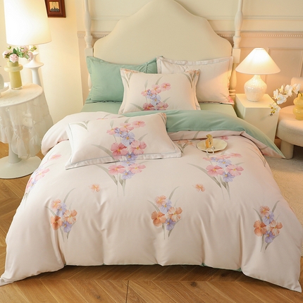 91家纺网 家纺一手货源 找家纺 （总）巧玲珑2025新款AB版铂金生态四件套