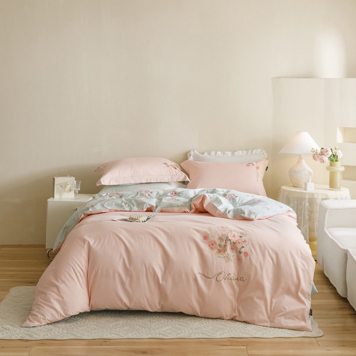 91家纺网 家纺一手货源 找家纺 （总）卡姿家纺 2024秋冬法式复古刺绣— 洛神花语