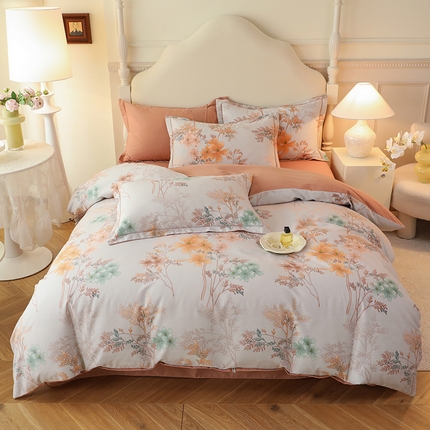 91家纺网 家纺一手货源 找家纺 （总）巧玲珑2025新款AB版铂金生态四件套