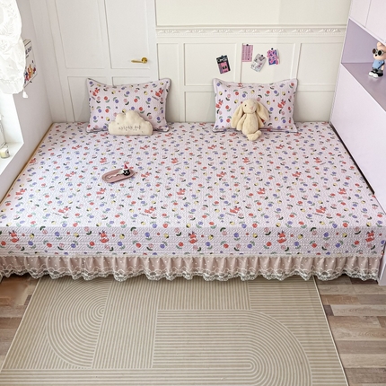 91家纺网 家纺一手货源 找家纺 手艺人 2025新款榻榻米全棉纯棉炕盖榻榻米炕垫K681-K692 K692